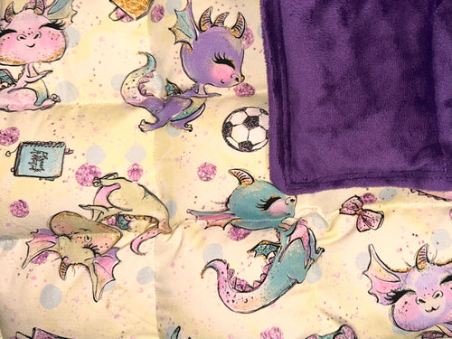 1.8kg Dragon small size Weighted Lap Blanket