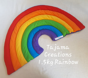 Weighted Rainbow Lap Blanket - Neck Wrap