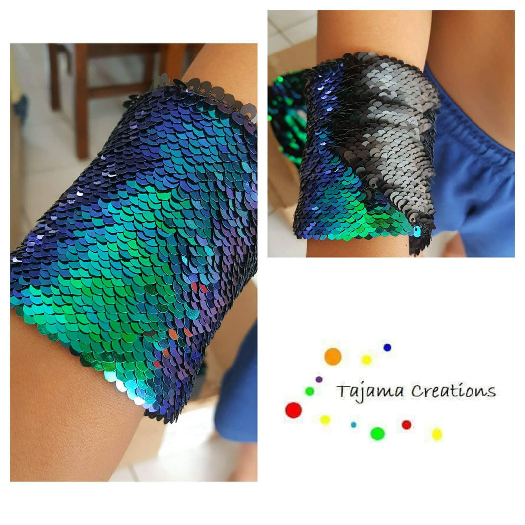 Sequin Wristband - with 2 way Sequins Fidget