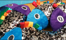 Weighted Lap Fidget Fish - with 2 way Sequins